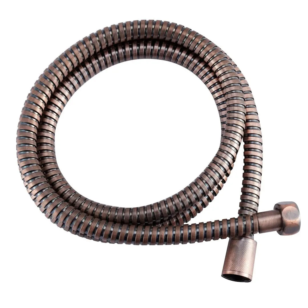 DURA FAUCET DFSA200ORB 60-Inch Stainless Steel RV Shower Hose with Oil Rubbed Bronze Finish