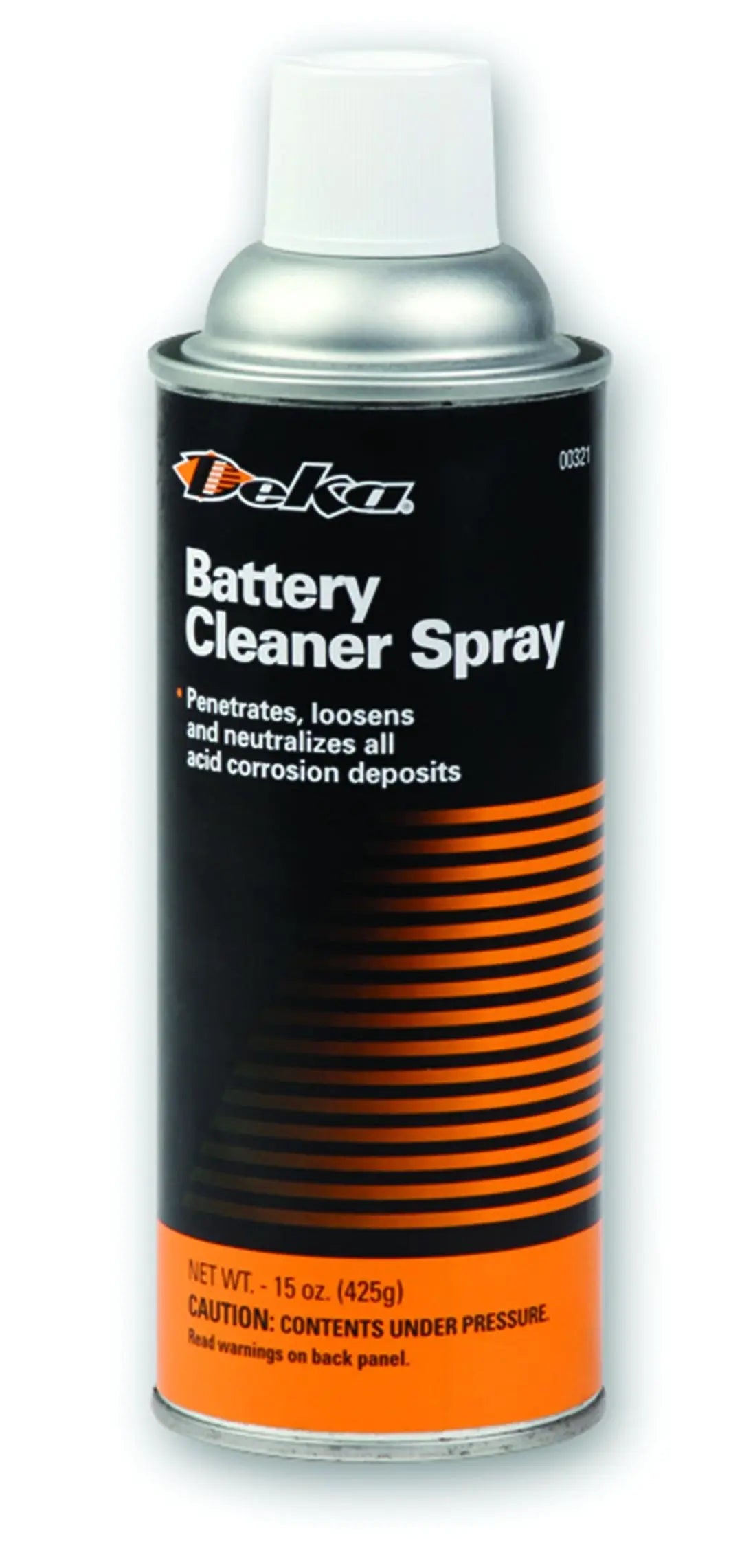 EAST PENN 00321 15 oz Battery Cleaner Spray for Vehicle Maintenance