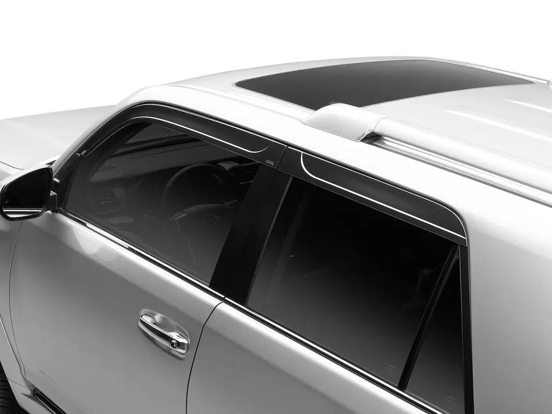 Huskyliner Ventvisor Low Pro 4-Piece Smoke for Rivian R1T 2022-2025 by HUSKYLINER