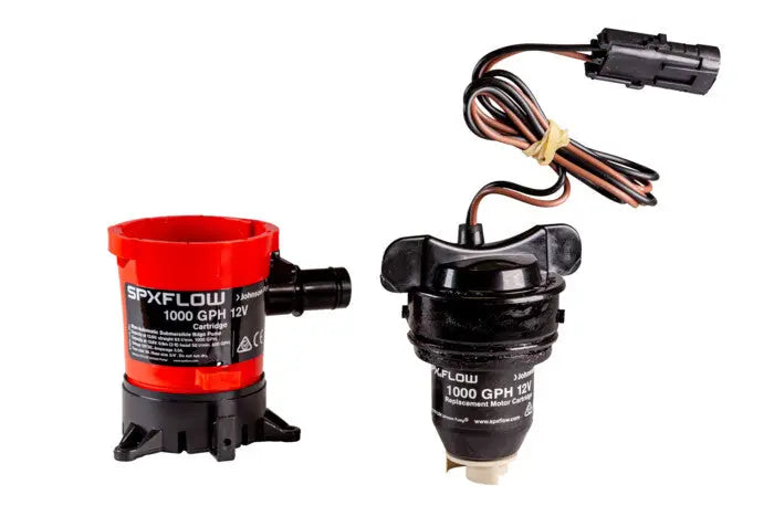 Johnson Pump 28512 1000 GPH 12V Motor Replacement Cartridge for Marine and Industrial Applications