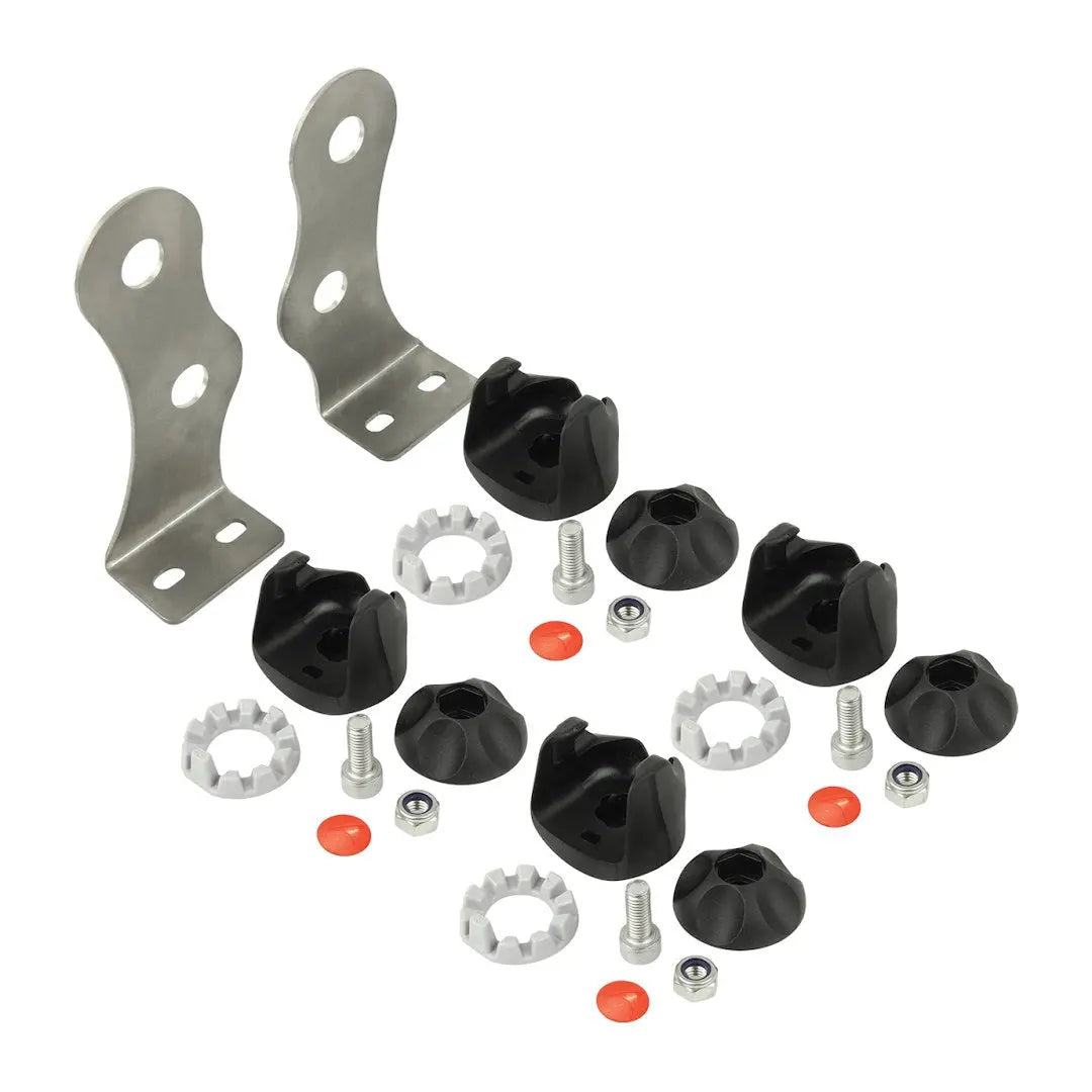 JW Speaker TS1000 Light Bar Double Bracket Kit - Durable Mounting Solution