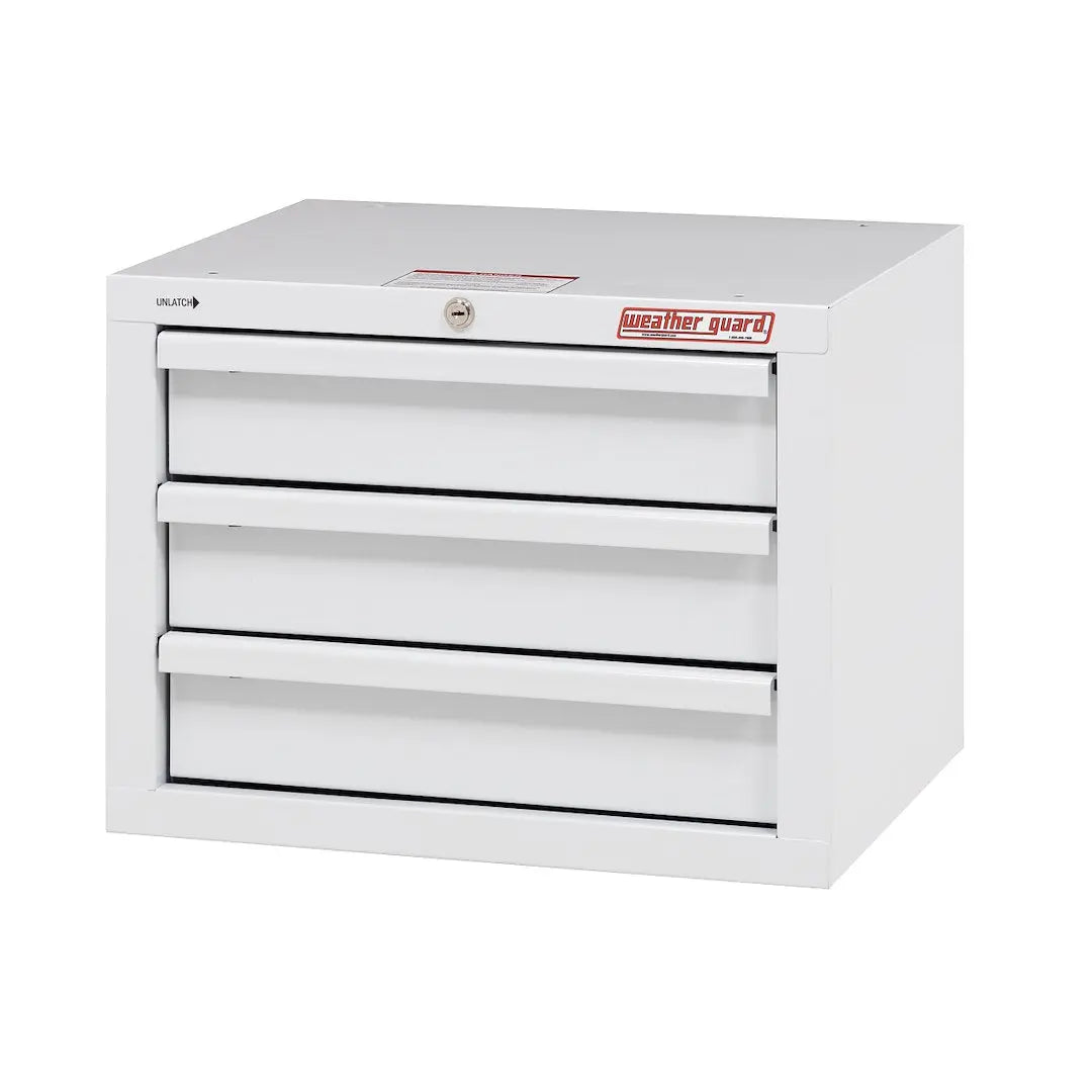 WeatherGuard 3 Drawer Cabinet - Durable Steel Storage Solution