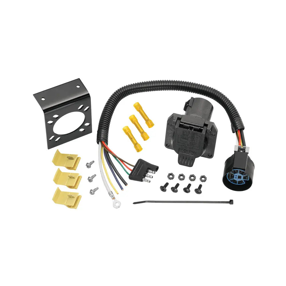 TOW READY 7 to 4 Way Trailer Wiring Kit with Bracket - Part #20125