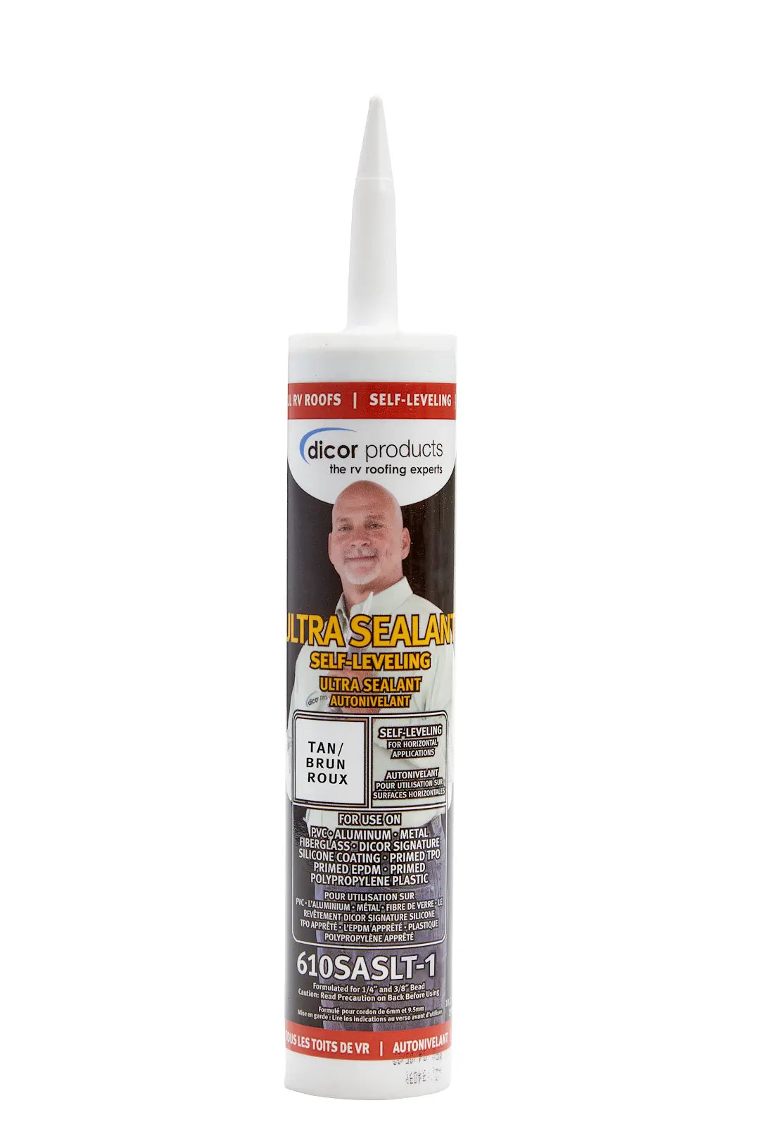 DICOR Corp 651SANST1 Ultra Sealant Non-Leveling Tape for Industrial Applications