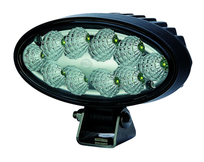 HELLA Work Lamp Oval 90 LED Gen II MV LR - Reliable Off-Road and Worksite Lighting