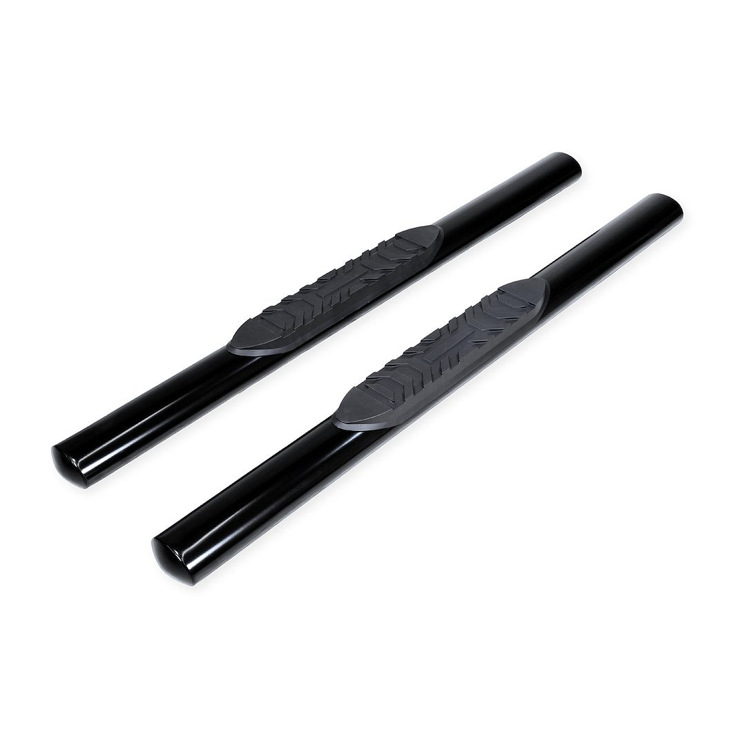 TRAILFX 4' Oval Straight Ram 1500 Bed Rail - Black (Part A1542B)