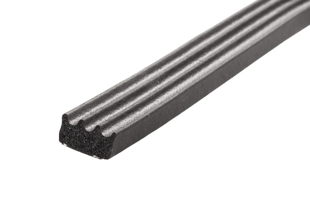 JR Products Ribbed Style EPDM Sponge Rubber Seal - Part Number 0630145