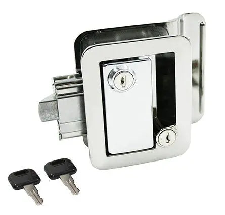 AP Products Metal TT Lock with Keys – Chrome Finish, Part #013572