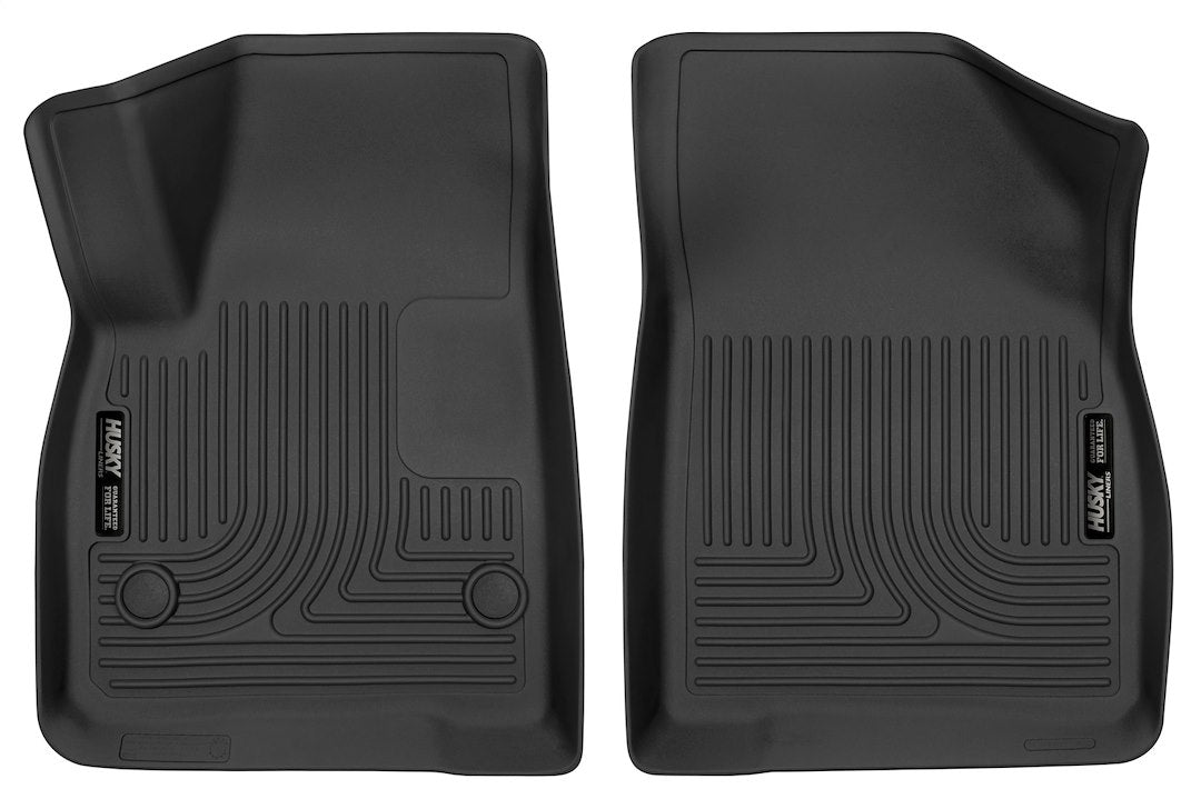 HuskyLiner XC Front Floor Mats for 2017-2020 Cadillac XT5, GMC Acadia, Chevrolet Blazer