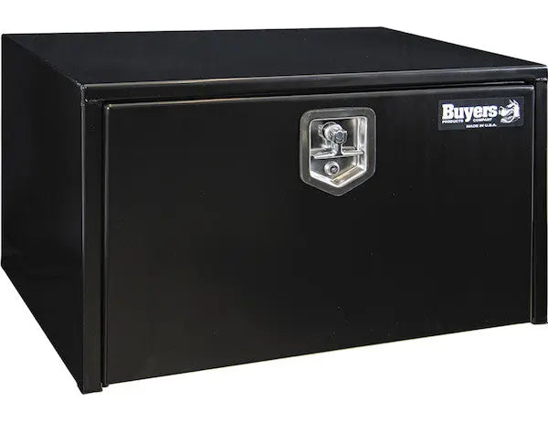 Buyers Products ToolBox 18x18x30 Black Powder-Coated Steel Storage Container (Part #1702303)