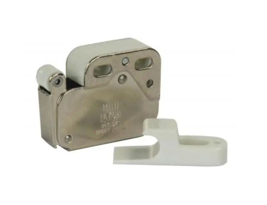 JR Products Push-to-Open Touch Catch - Part Number 70455 for Easy Door Latching