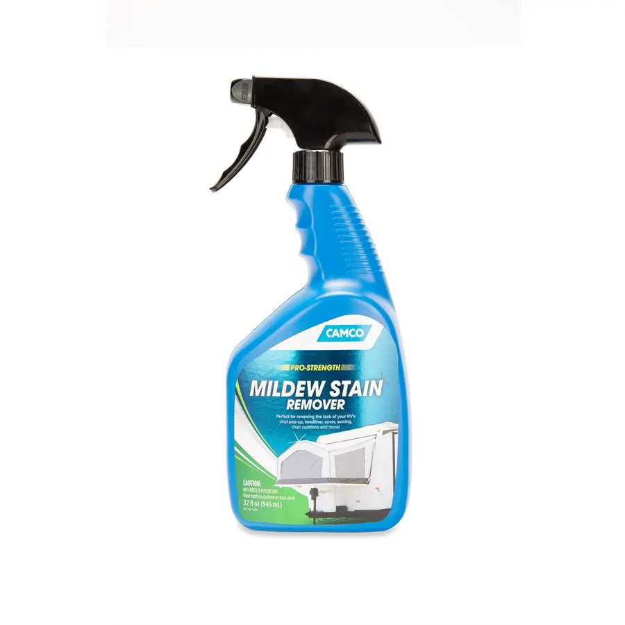 Camco Mildew Stain Remover Pro-Strength 32 oz - Effective Mold and Mildew Cleaner