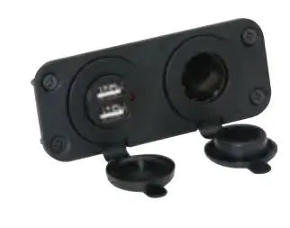 Attwood Mari Dual Port 12VDC Power Adapter (Part #142626)