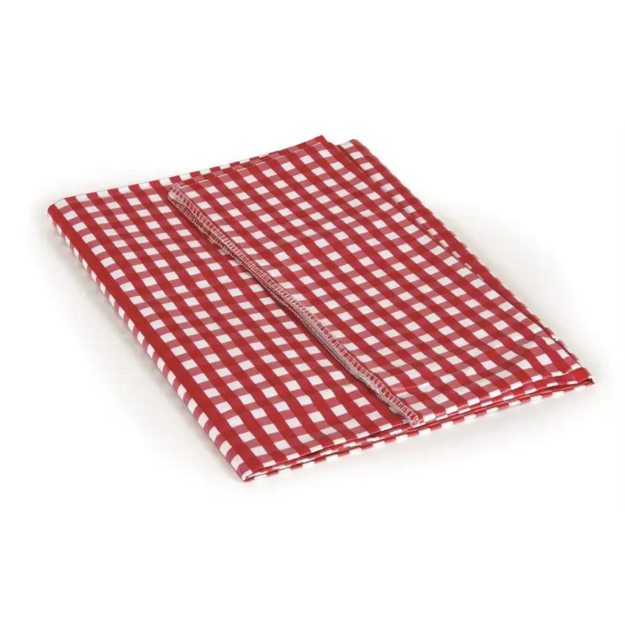 Camco Red and White Tablecloth 52 x 84 inches by CAMCO