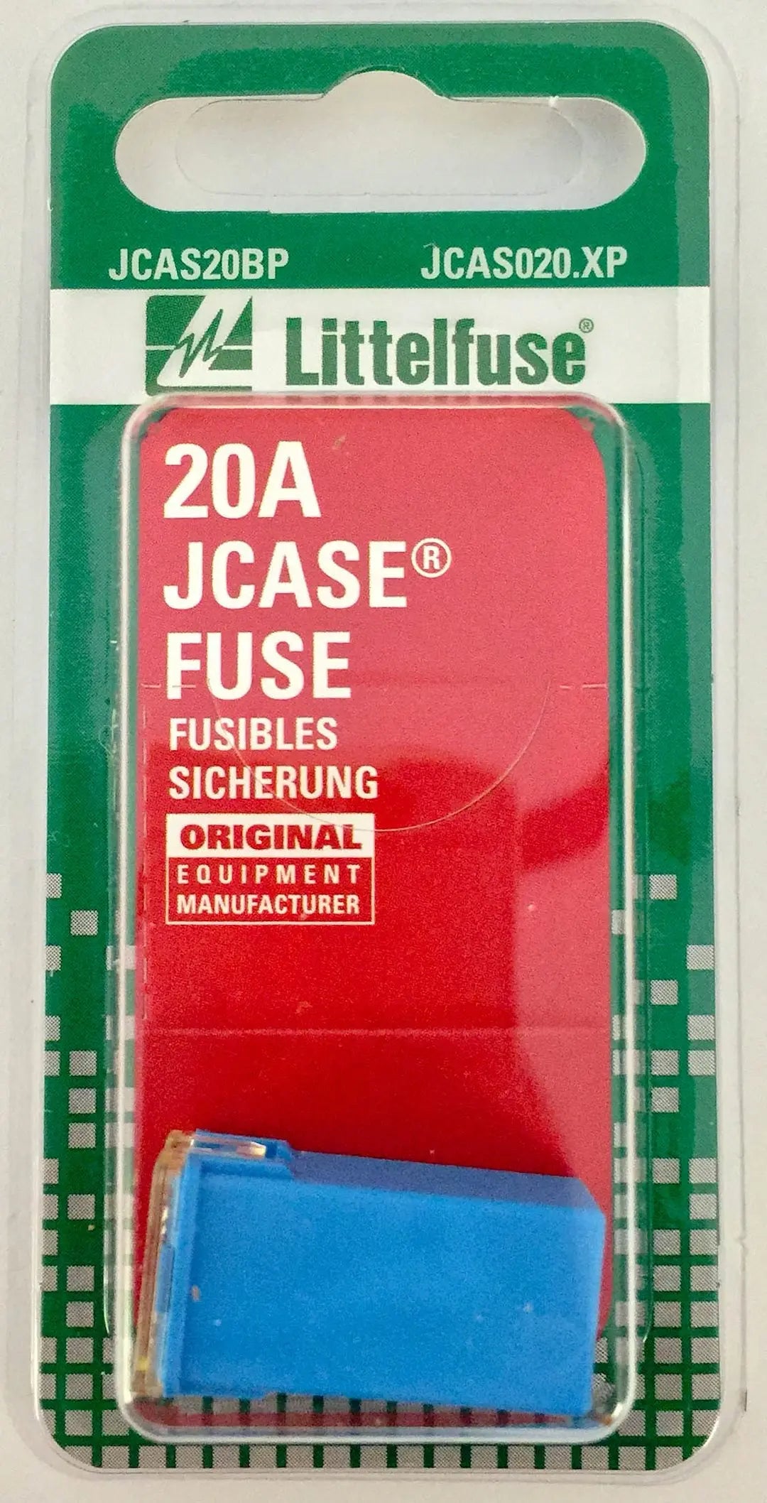 Littelfuse JCASE High Amp Fuse 20A (Part Number JCAS20BP)