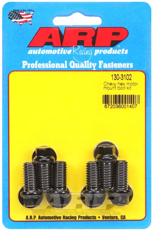 ARP Motor Mount Bolt Kit - Part Number 1303102