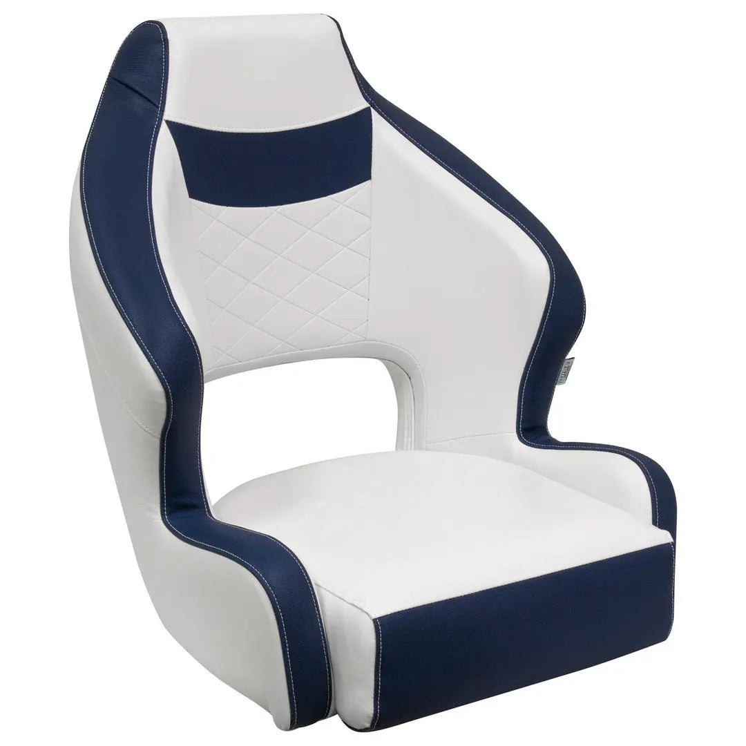 Wise Seating DLX3338-1904 Deluxe XL Pontoon Seat with Comfortable Cushioning