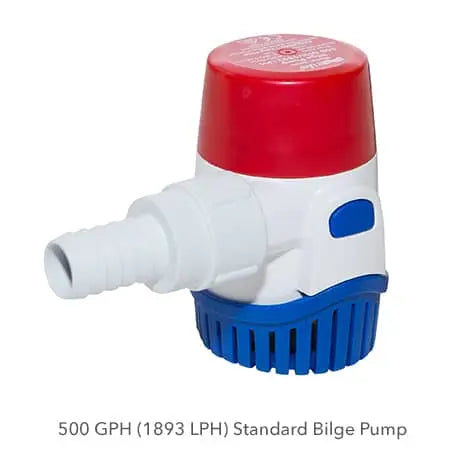 RULE 25DA24 500 GPH 24V Standard Pump for Marine and Industrial Applications