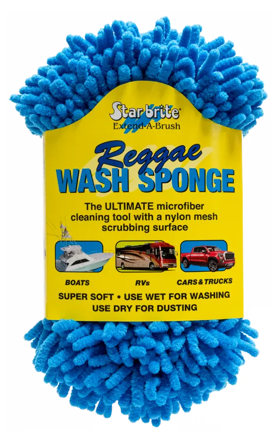 Star Brite Microfiber Sponge Reggae (Part #040078) for Effective Cleaning