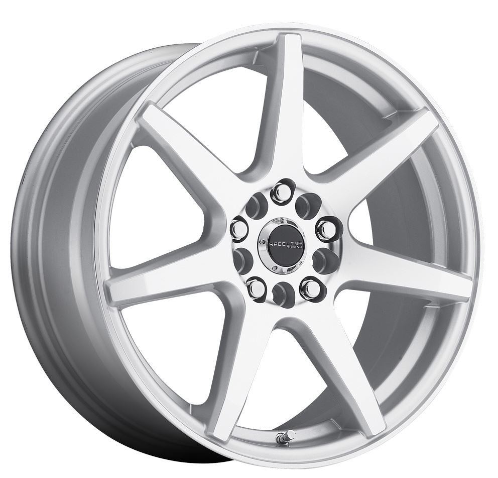 Raceline 131S 17x7.5 Wheel with 5x100 and 5x114.3 Bolt Patterns, 40mm Offset