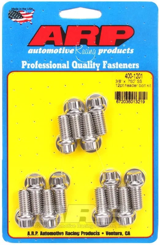 ARP Header Stud & Bolt - Part Number 4001201 for Engine Assembly