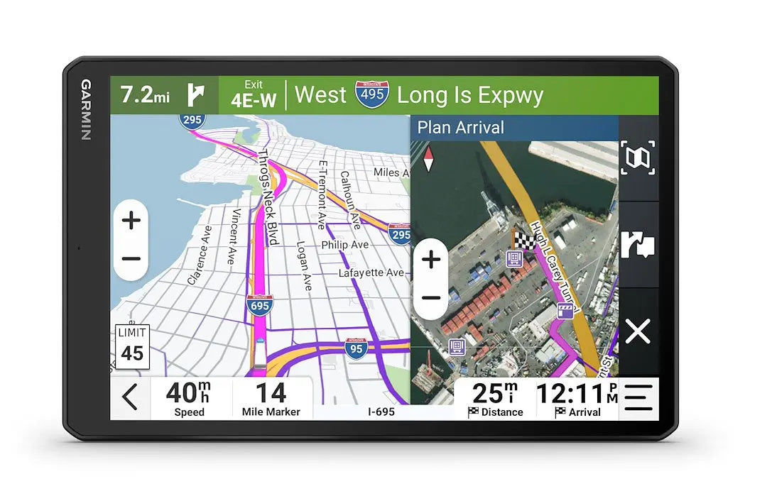 Garmin Dezl OTR1020 NA MT-S GPS - Reliable Truck Navigation for Long Hauls