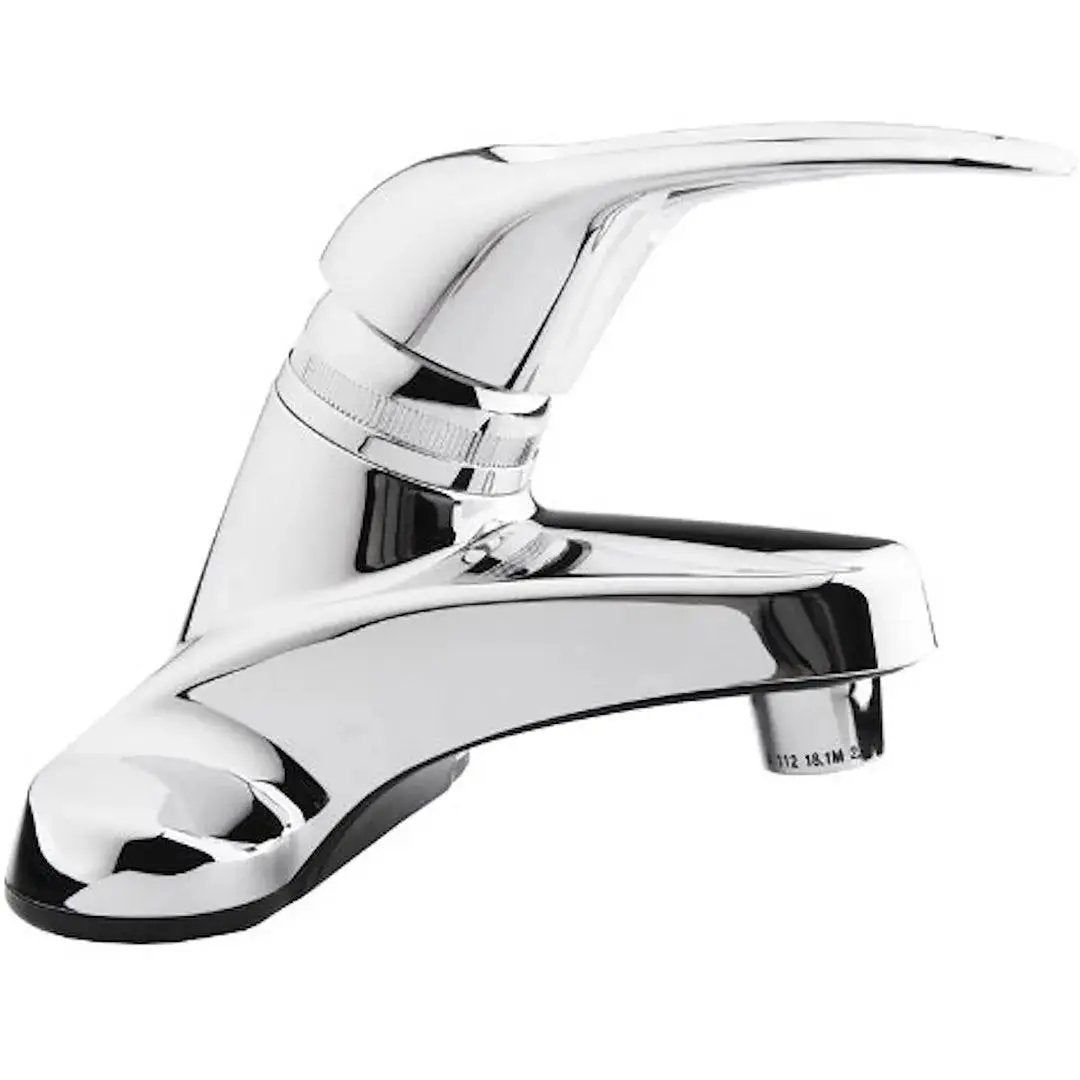 DURA FAUCET DFPL100CP Single Lavatory Center Hole Chrome Faucet by DURA FAUCET