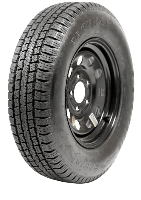 TASKMASTER A15R45BMM ST205/75R15 6-Ply Provider on 15x5 Rim