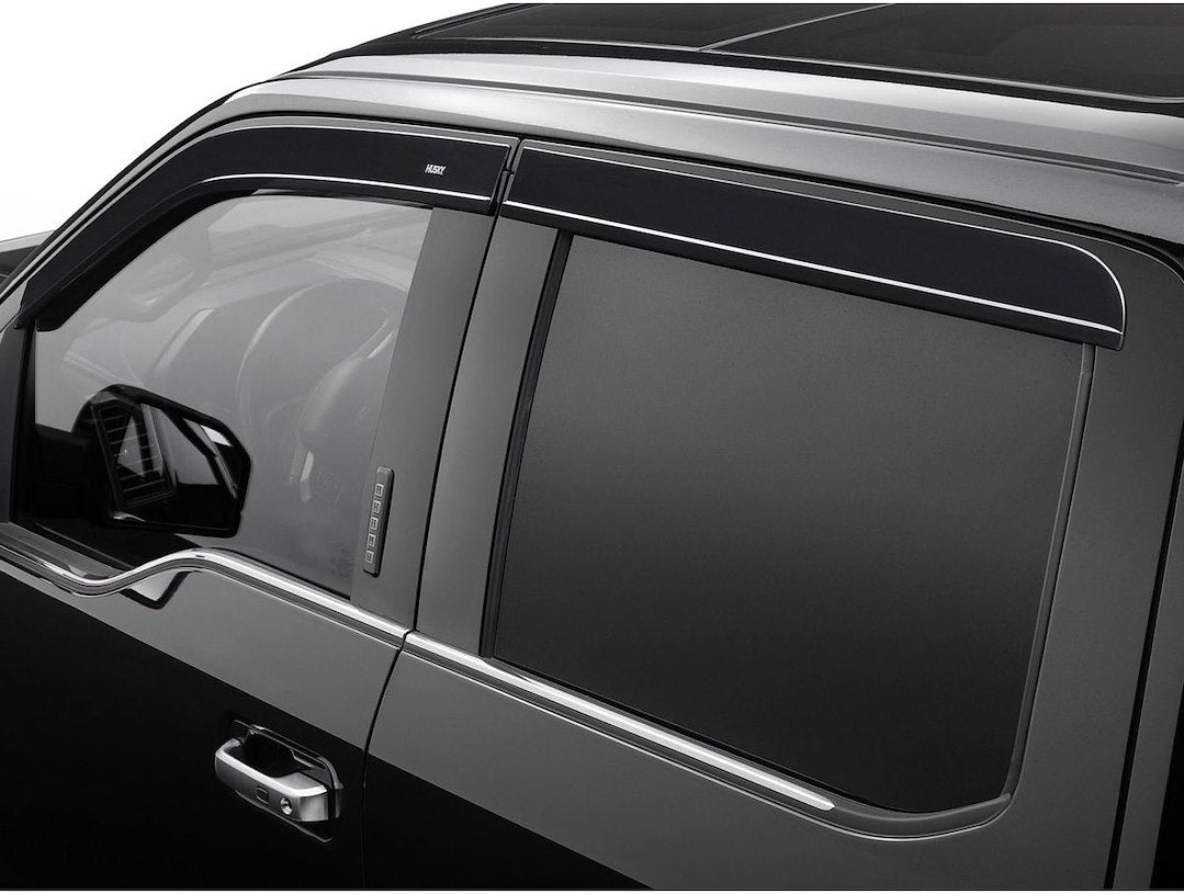 HUSKYLINER VV Low Pro 4-Piece Smoke Bed Rail Caps for Chevy Silverado and GMC Sierra 1500/2500/3500 (2014-2016)