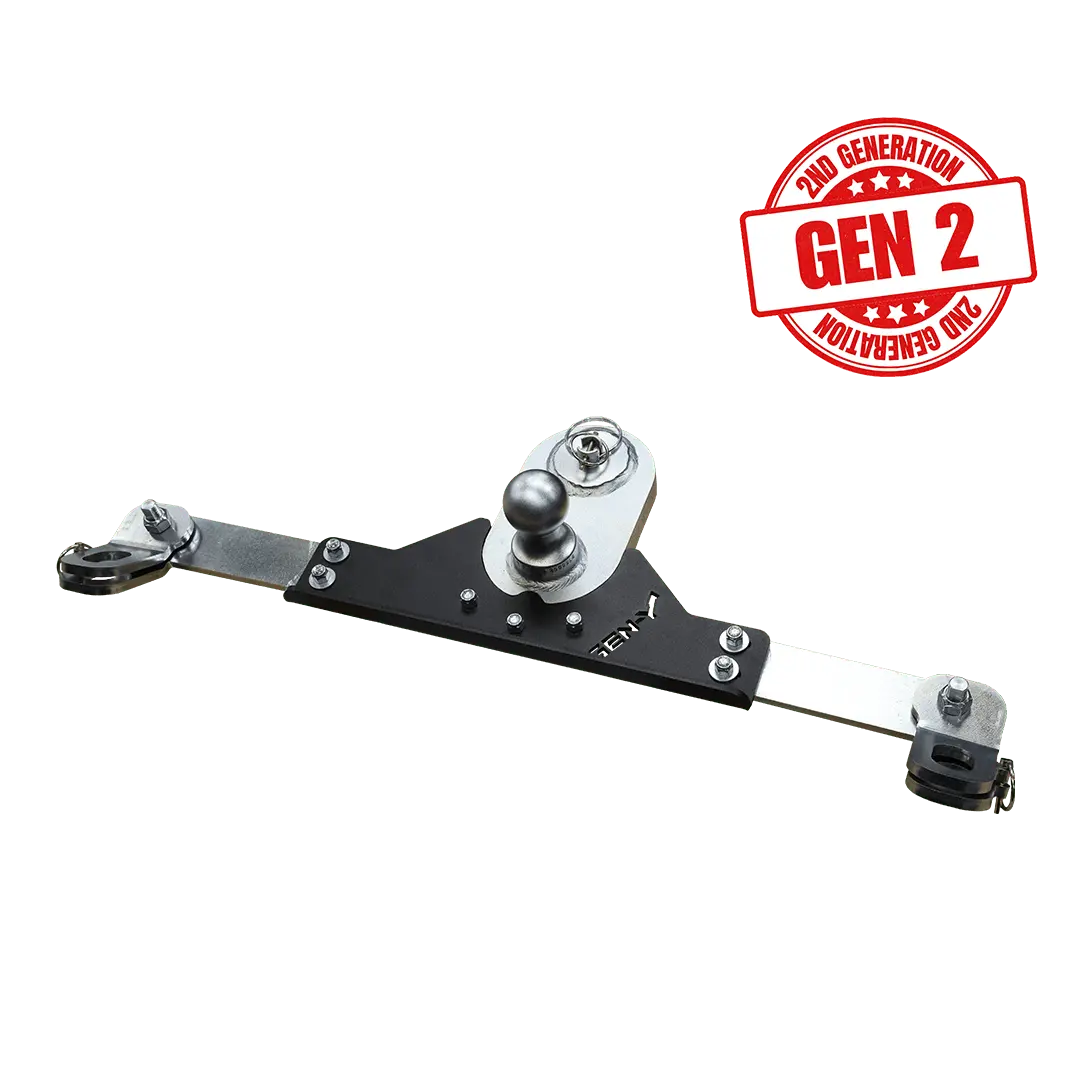 GEN-Y Hitch GH21011 Goosepuck 2 Offset Ball for Heavy-Duty Towing