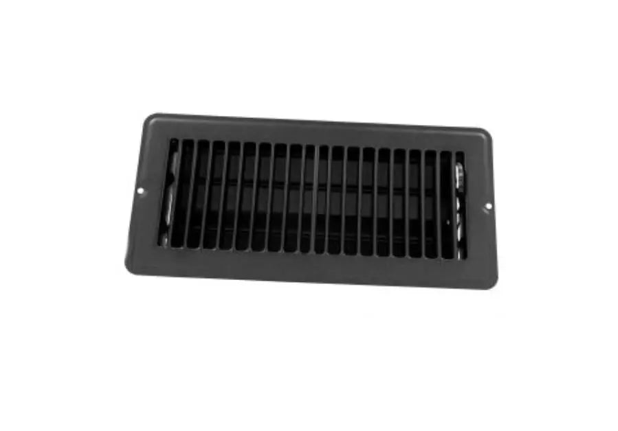 JR Products 0229175 4x10 Dampered Black Vent Cover