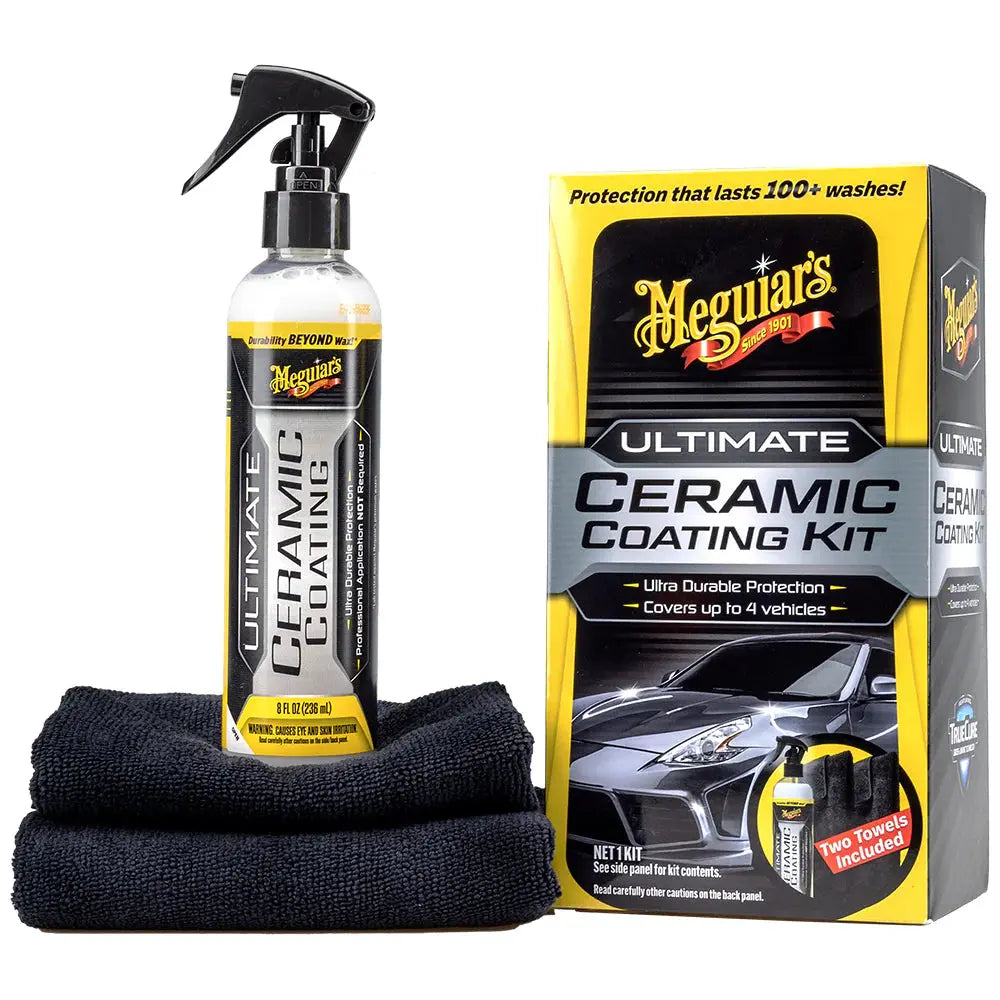 Meguiars Wax Ultimate Ceramic Coating Kit - G240100 for Long-Lasting Car Protection