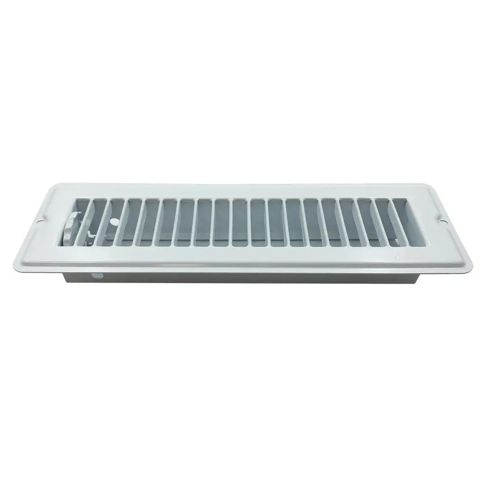 AP Products 13640 2-1/4 x 10 White Floor Register