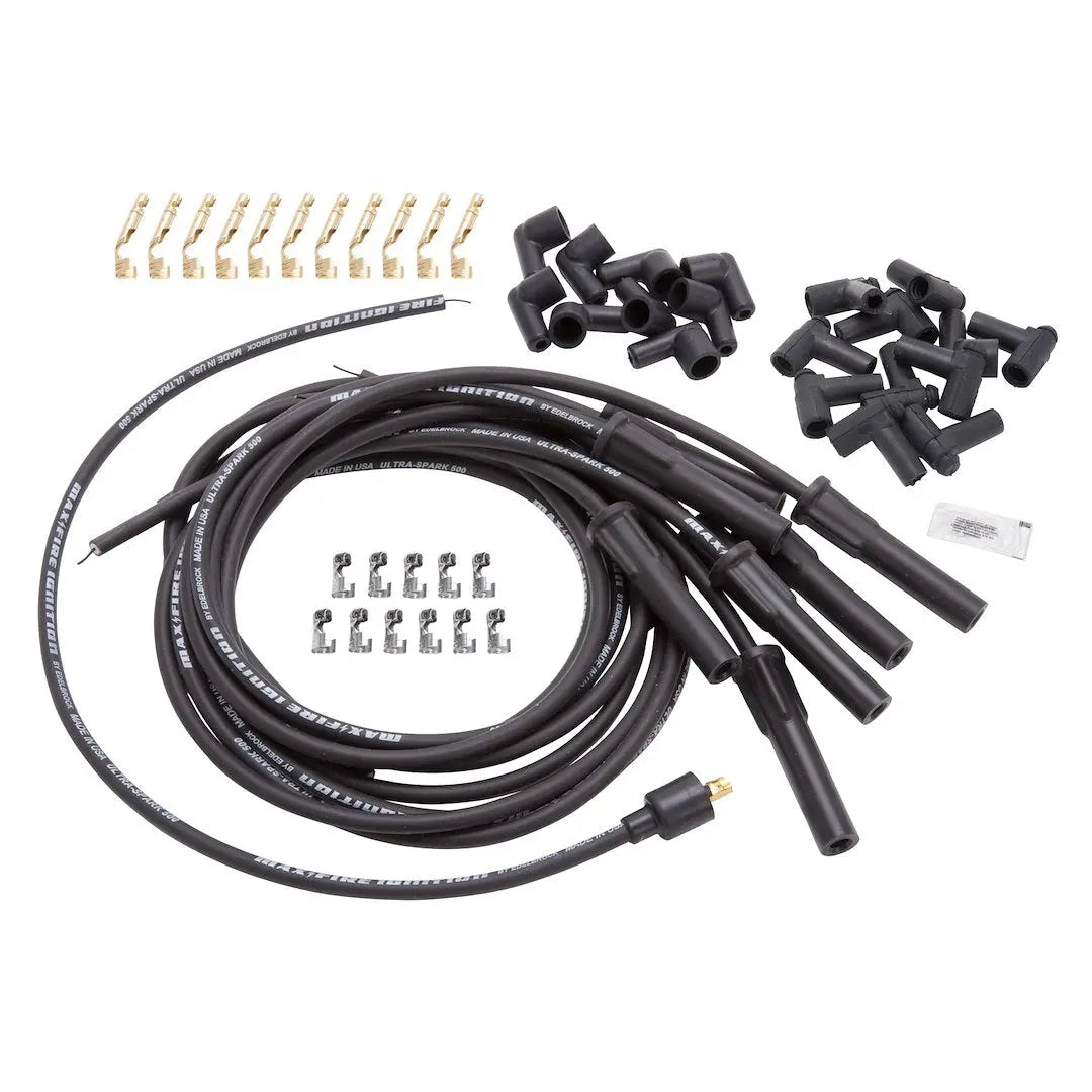 Edelbrock Part 22700 Universal Flex Boots Wire Set for Automotive Applications