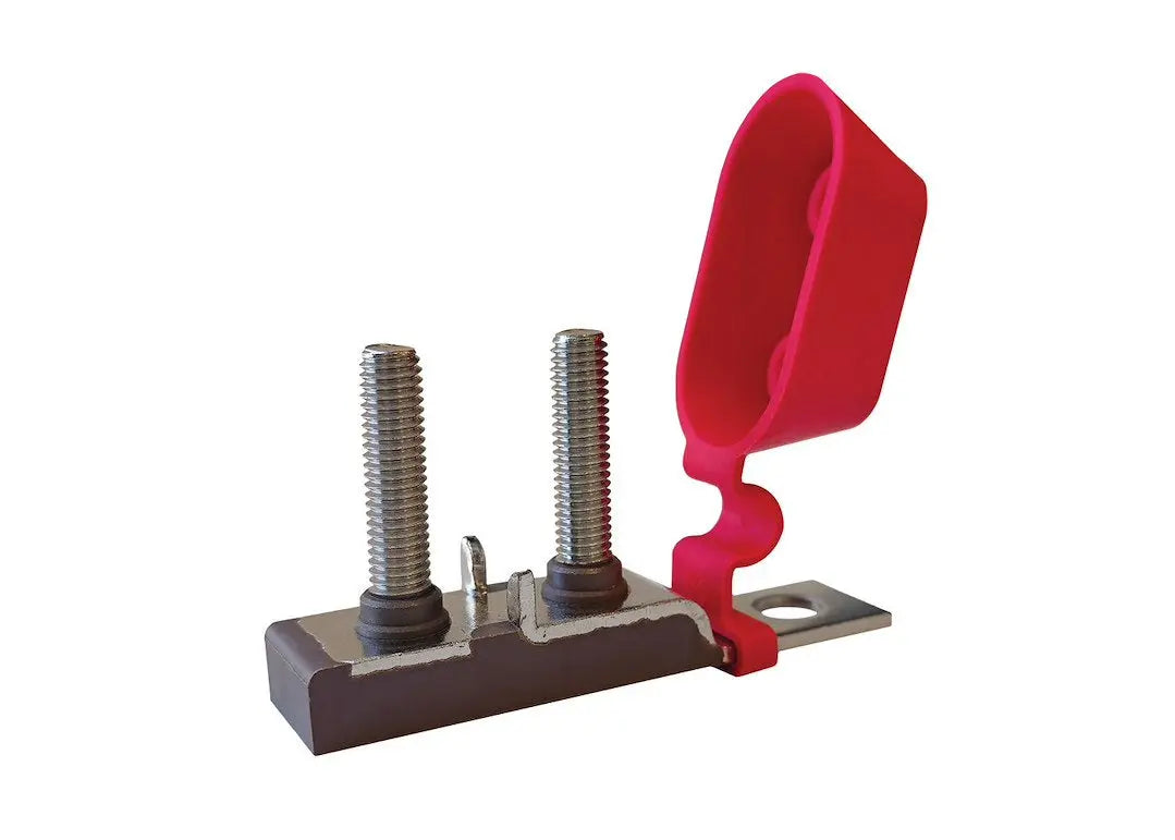 Samlex Amer Double Pole Fuse Bar with Hardware (Part Number: DCFB2)