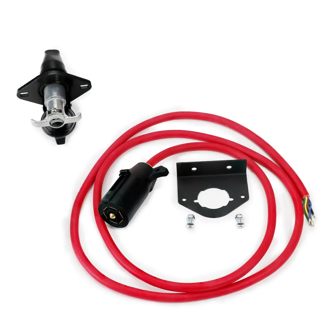 Roadmaster 7-6 Wire Plug Straight - Reliable Trailer Electrical Connection