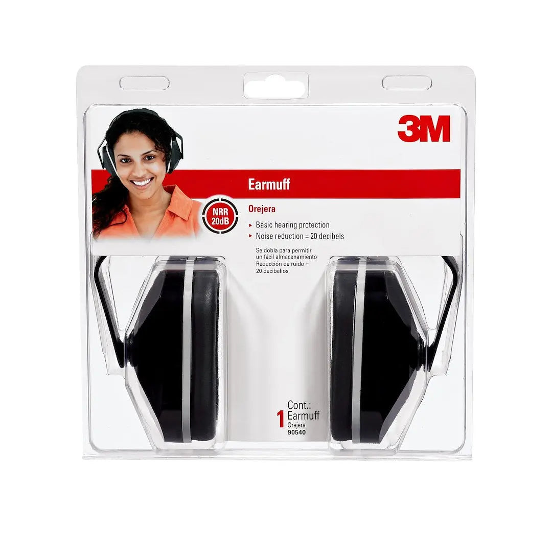 3M Basic Earmuff Model 90540-6C for Hearing Protection, 6-Pack