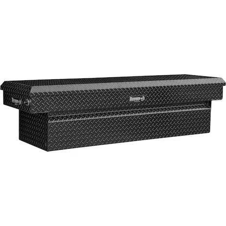Buyers Products 1729440 23x20x71 Aluminum Gloss Black Diamond Tread Side Step