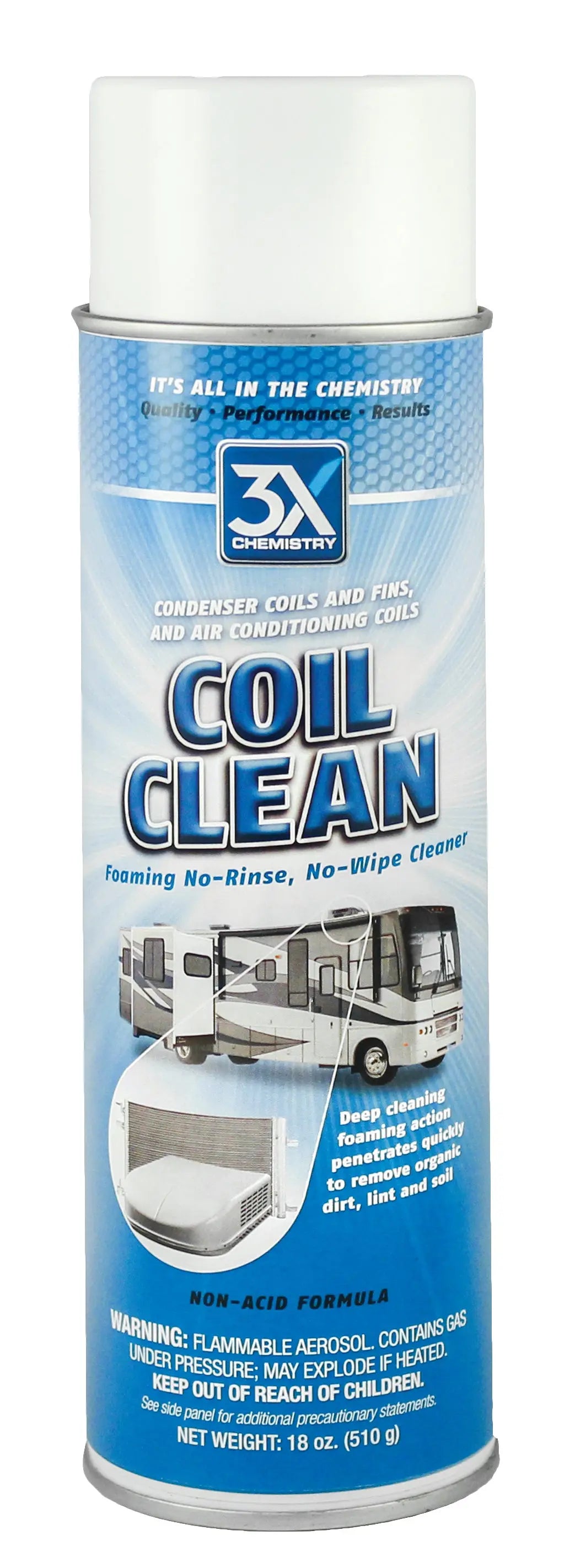 AP Products Coil Clean Part A1W117 – Heavy-Duty Coil Cleaner for HVAC and Automotive Applications