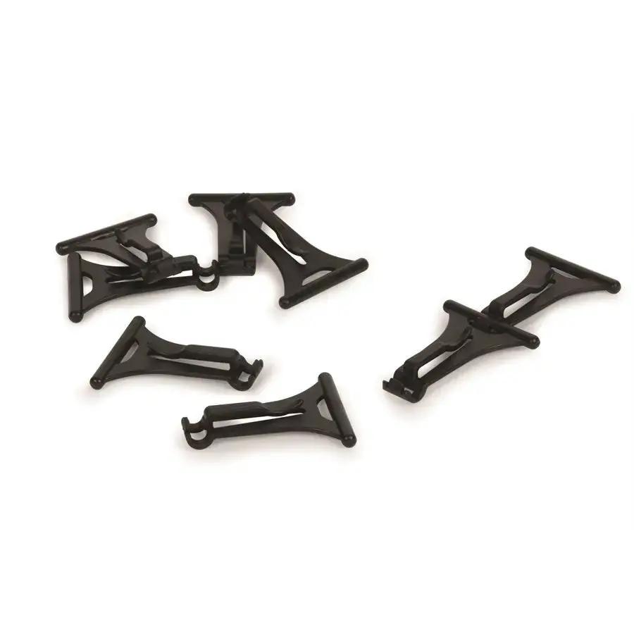 Camco 8-Pack Awning Hangers with Clips – Durable RV Awning Accessories by CAMCO