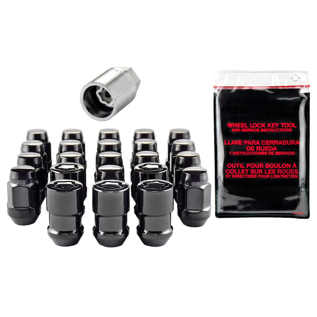 MCGARD Jeep 23-Piece Socket Set 1/2 and 3/4 Inch Drive Black - Model 84563BK
