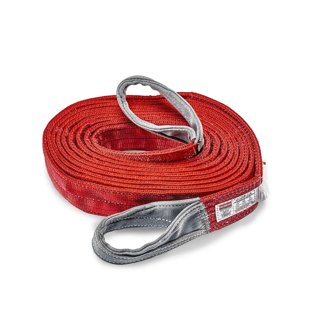 Factor 55 4' x 30' Tow Strap for Heavy-Duty Recovery and Towing