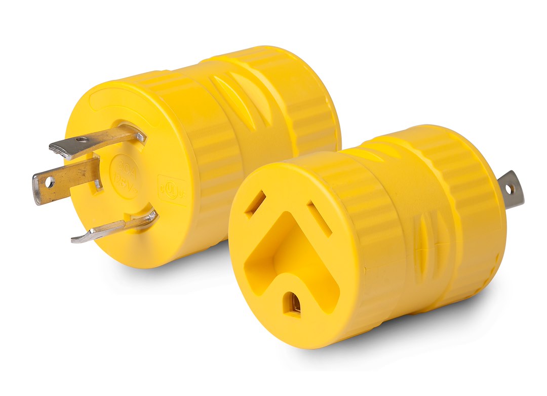 Marinco 30A 3-Prong Generator Adapter Model 125A