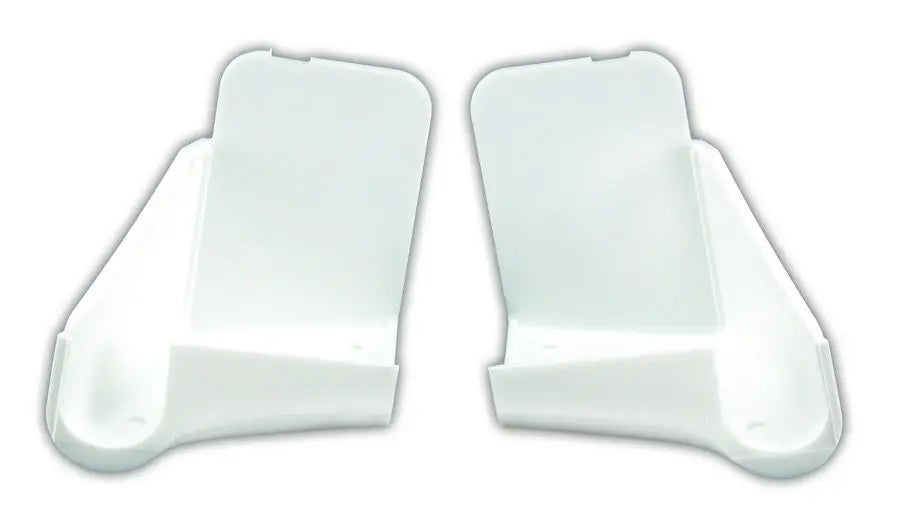 JR Products Rain Gutter Spout PW - Durable RV Rain Gutter Accessory