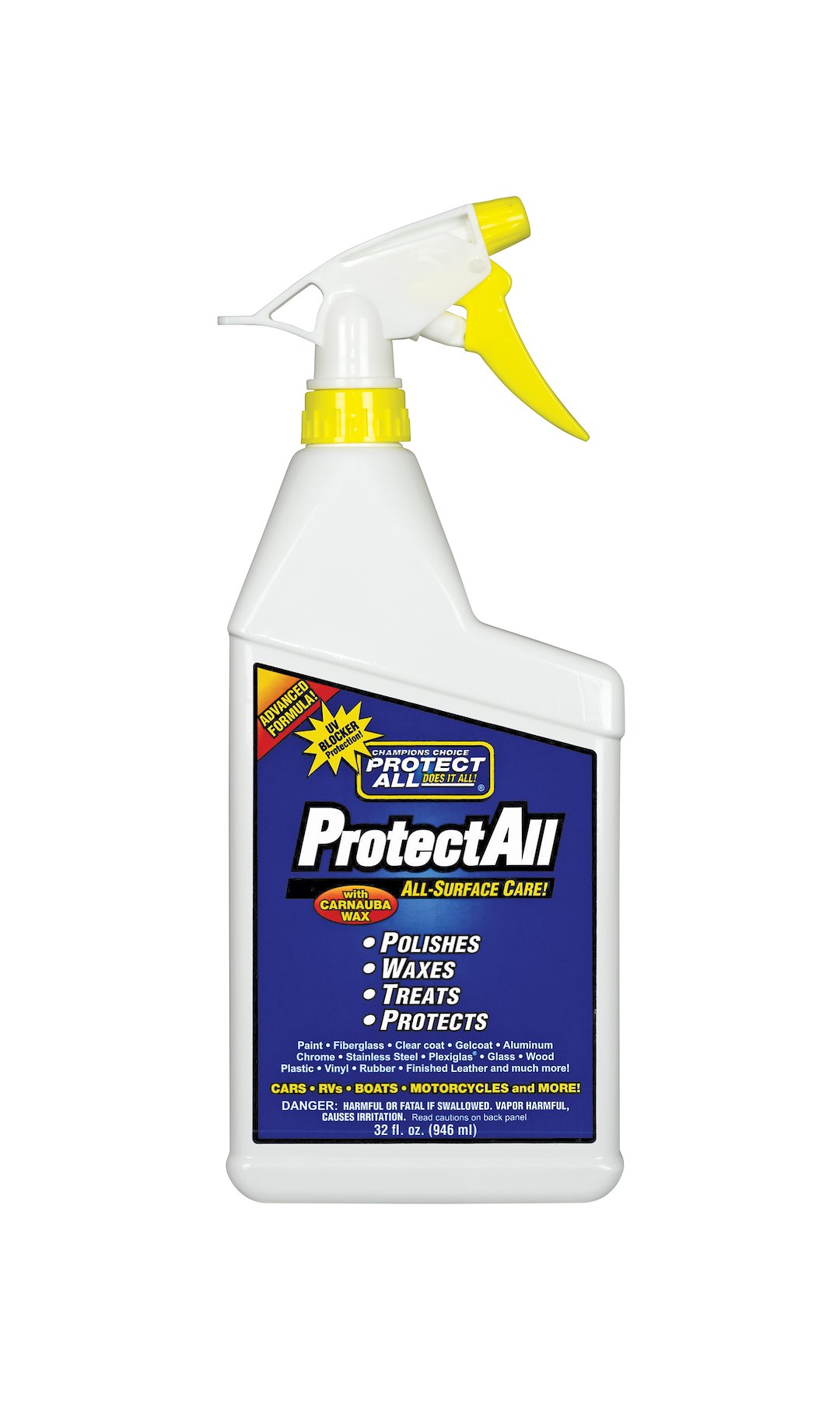 DAVE CARTER 62032 Protect All 32 oz Slant6/CS - Heavy-Duty Chemical Cover