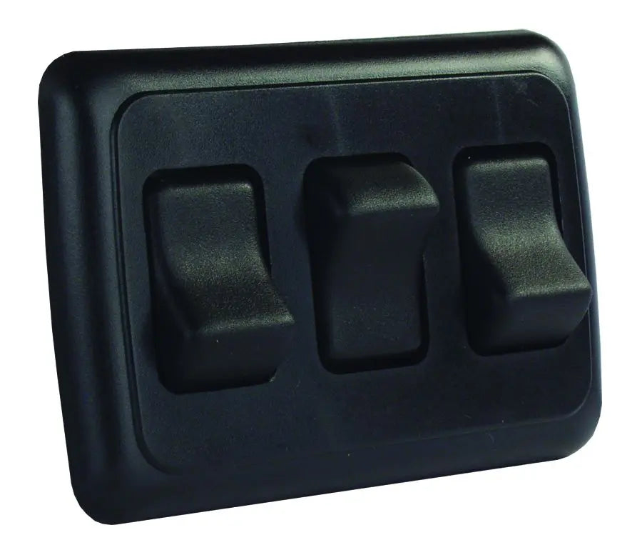 JR Products TRPL On-Off Switch Assembly Black (Part #12245)