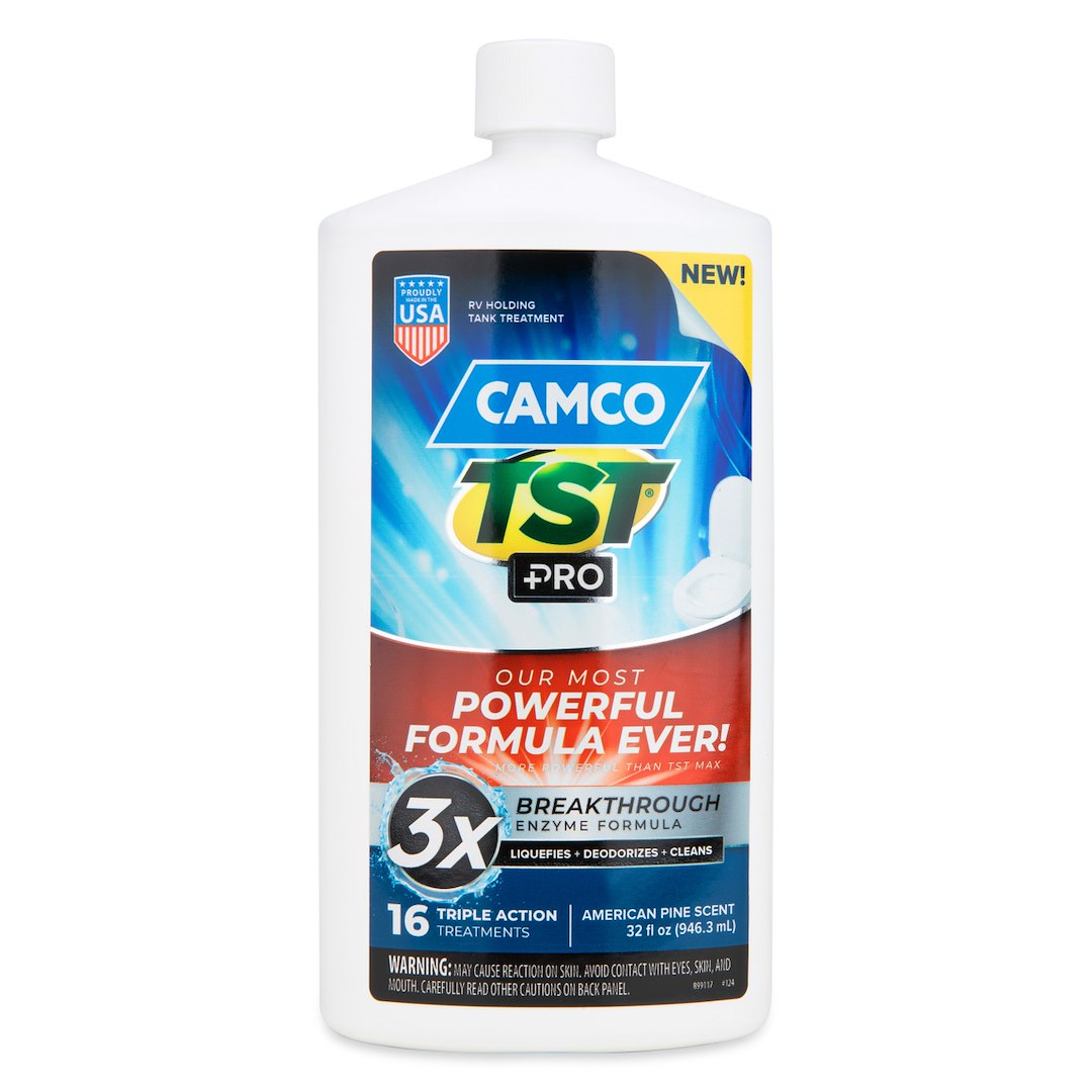 Camco TST Pro 32 oz. PDQ (E) – Convenient Liquid Treatment for Your RV or Marine Systems