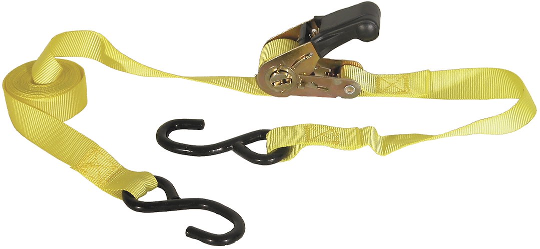 Buyers Prod RTD211218 1-Inch by 12-Foot Ratchet Strap Tie Down for Secure Cargo Transport