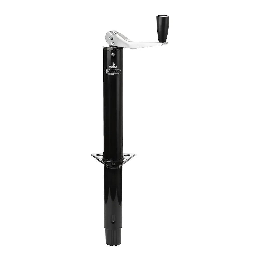 Husky Towing Jack 2000 lb Top Wind A-Frame – Heavy-Duty Trailer Jack for Secure Support