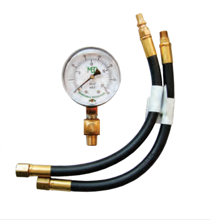 AP Products ME602 1/4 Inch MPT Gauge 0-35 Inches of Water Adjustable